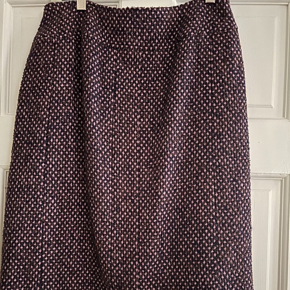 Chanel wool skirt